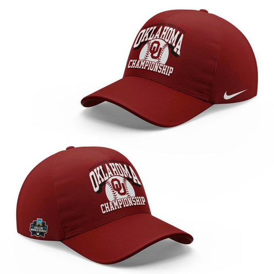 Oklahoma Sooners baseball 2026 Championship Cap