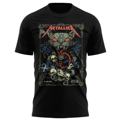 Metallica M72 World Tour Glasgow Special T-shirt | BS47