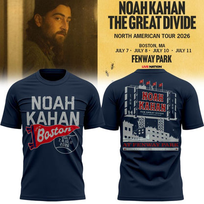 Boston Red Sox x Noah Kahan : The Great Divide Tour Tee | GH42