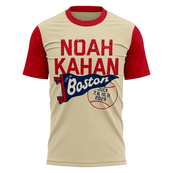 Boston Red Sox x Noah Kahan : The Great Divide Tour Tee | BW41