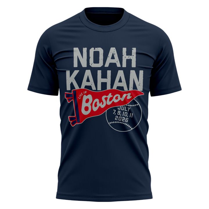 Boston Red Sox x Noah Kahan : The Great Divide Tour Tee | KD29