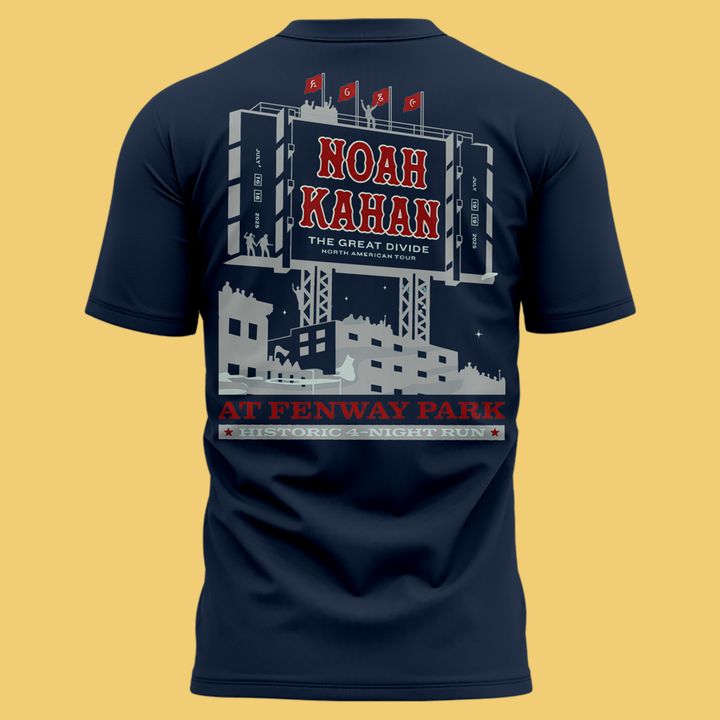 Boston Red Sox x Noah Kahan : The Great Divide Tour Tee | QO67