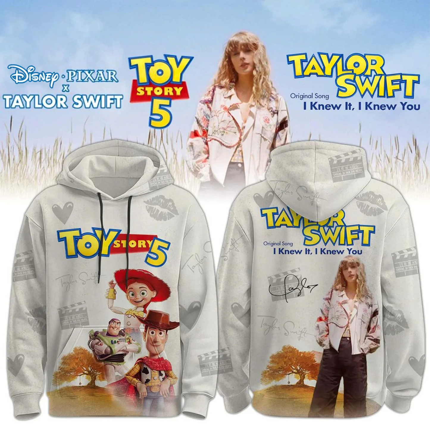 TS x Toy Story 5 "I Knew It, I Knew You" Hoodie 2026 | VO13