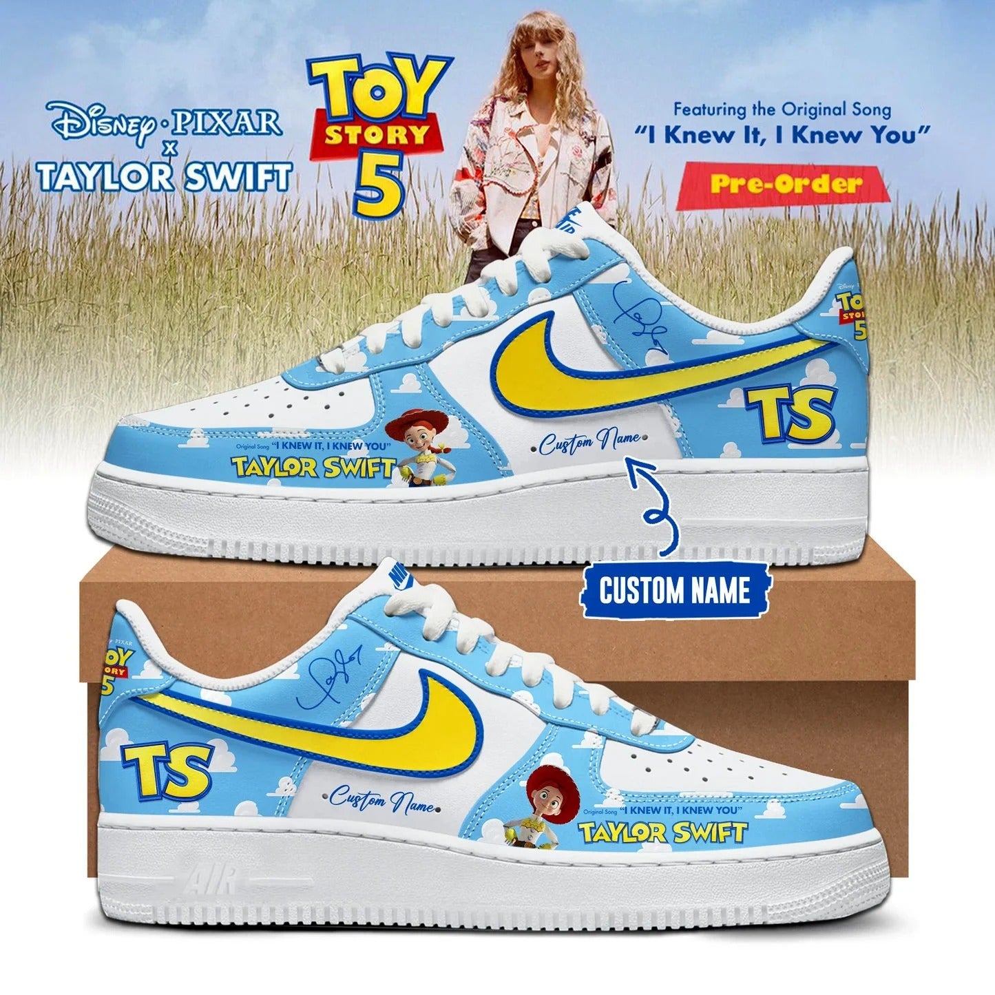 TS x Toy Story 5 "I Knew It, I Knew You" AF1 Shoes 2026 | II94