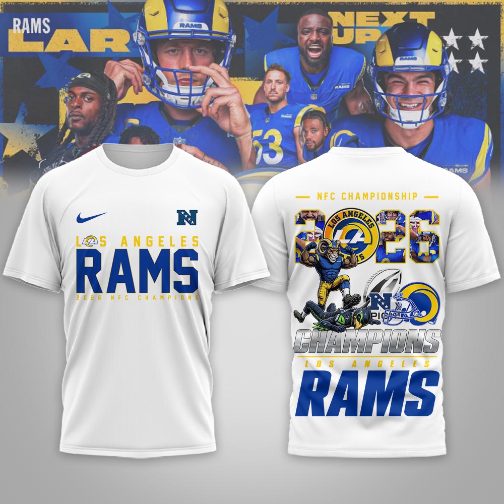 Los Angeles Rams | Premium NFL 2026 Super Bowl 3D Shirt | LI63