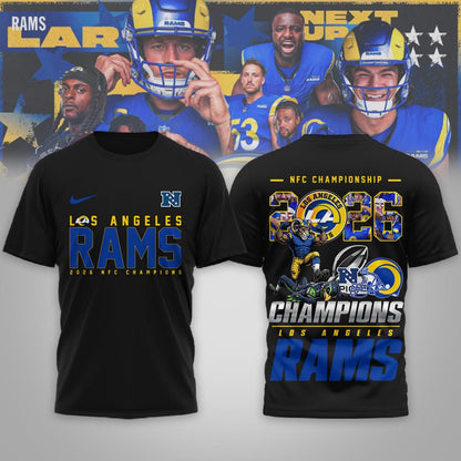 Los Angeles Rams | Premium NFL 2026 Super Bowl 3D Shirt | LI63