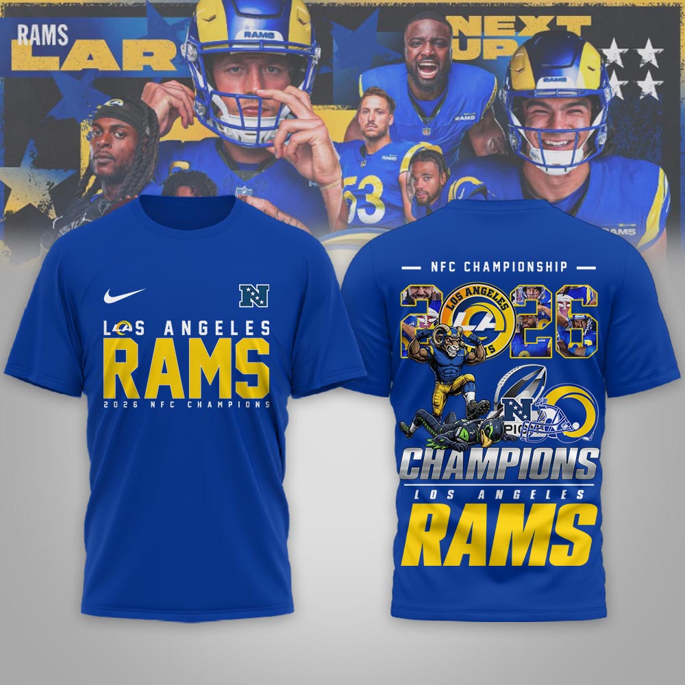 Los Angeles Rams | Premium NFL 2026 Super Bowl 3D Shirt | LI63