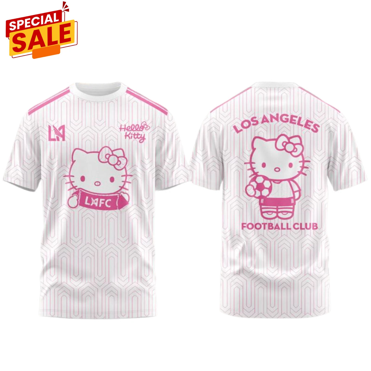 HOT NEW !! Los Angeles FC x Hello Kitty Night 2026 Special New Tee Shirt