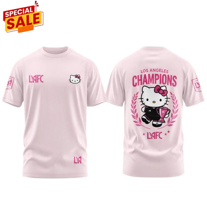 HOT NEW !! Los Angeles FC x Hello Kitty Night 2026 Special New Tee Shirt