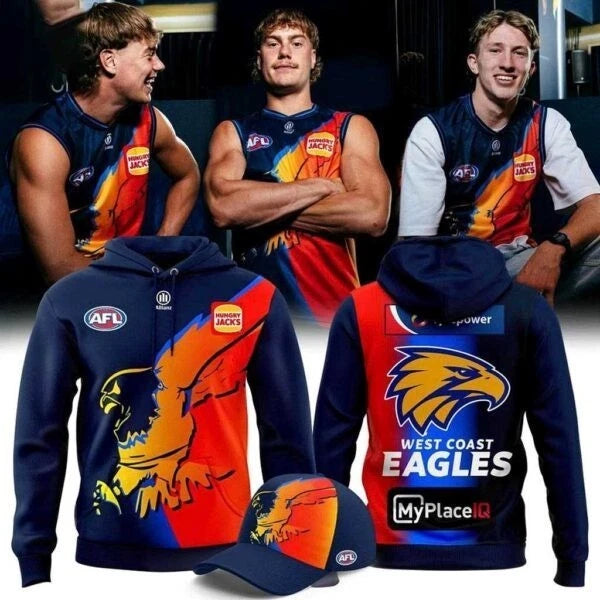 West Coast Eagles Gather Round 2026 Hoodie