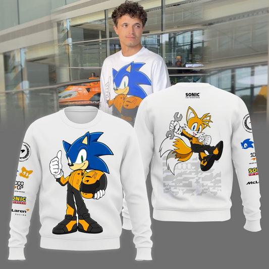 McLaren x Sonic 1000th Limited Edition Shirt,Sweatshirt