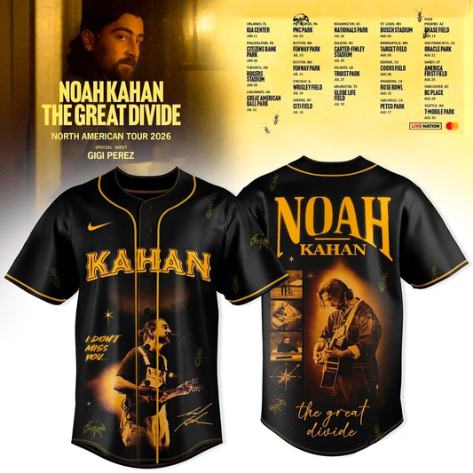 The Great Divide Tour 2026 Noah Kahan Jersey | HY92